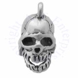 3D Moveable Skull Mouth Charm