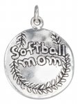 "Softball Mom" Charm