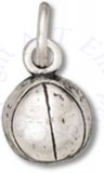 3D Small Sports Basketball Charm