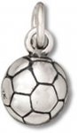 3D Small Sports Soccer Ball Or Futbol Charm