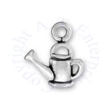 Small Plain Plant Watering Can Charm