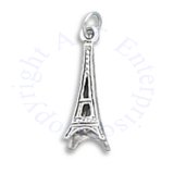 3D Small Eiffel Tower Charm