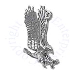 Small Flying Eagle 3D Charm