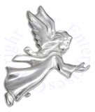 Guardian Angel Outstretched Hand Brooch Pin