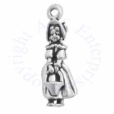 Sugar and Spice Little Girl With Basket 3D Charm