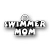 SWIMMER MOM Word Charm