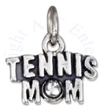 TENNIS MOM Word Charm
