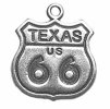 Texas US Route 66 Sign Charm