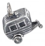 3D Camping Trailer Charm