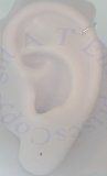 Left Or Right Nonpiercing Triangle Shaped Mini Wire Upper Ear Cuff