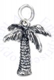 3D Tropical Or Oasis Palm Tree Charm