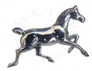 Beau Sterling Silver Running Horse Brooch