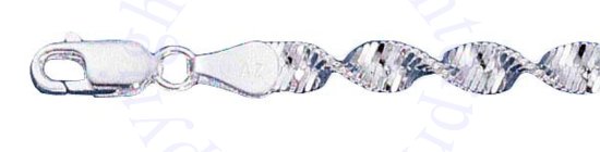 Twisted Magic Chain Anklet Necklace Bracelet 050 - Click Image to Close
