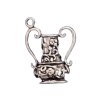 3D Beautiful Detailed Flowered Vase Charm