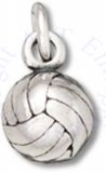 3D Sports Volleyball Charm