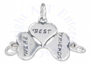 "We Are Best Friends" Three Piece Shareable Charm
