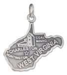 WEST VIRGINIA State Charm