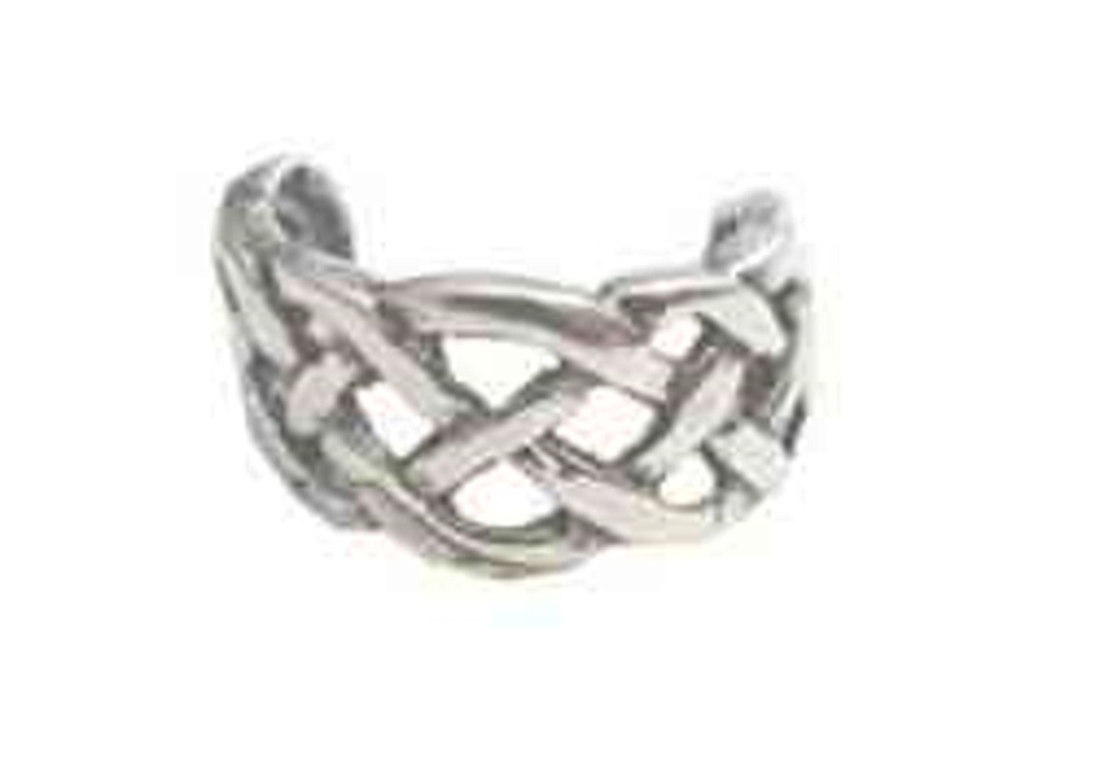 Celtic Weave Woven Braided Band Outer Ear Cuff Celtic Weave Woven Braided Band Outer Ear Cuff