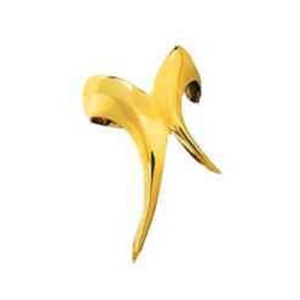 Gold Vermeil Right Only Double Fang Design Ear Cuff Gold Vermeil Right Only Double Fang Design Ear Cuff