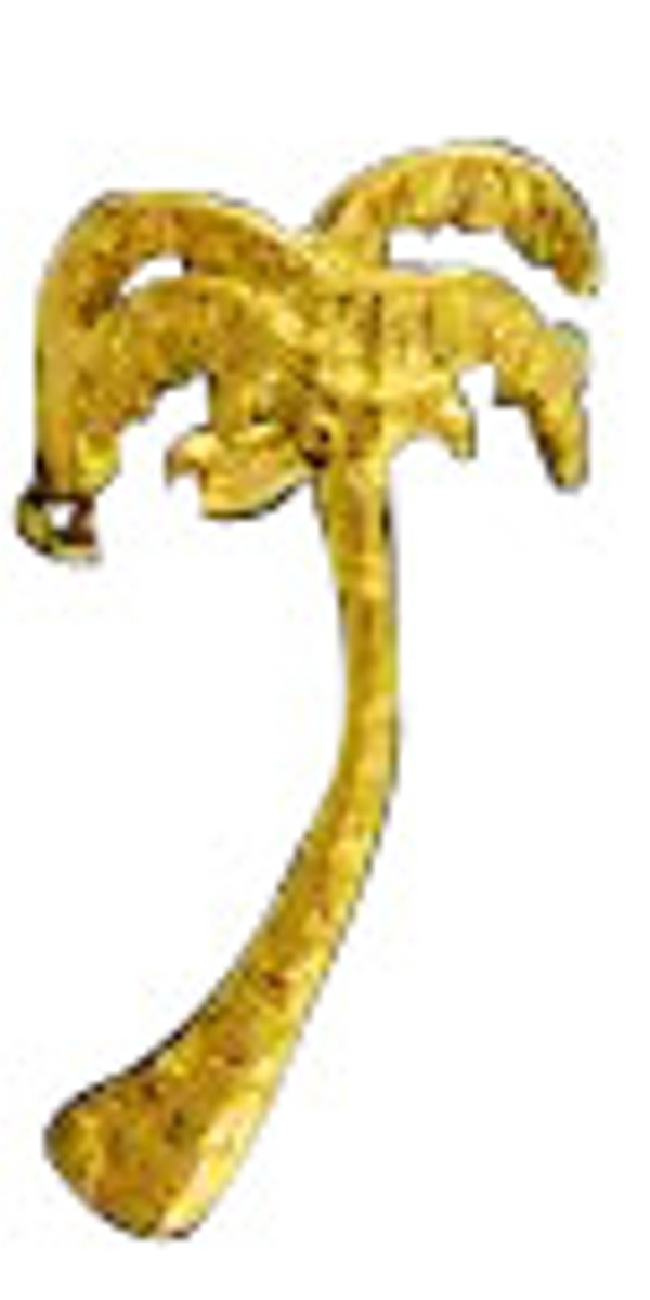 14kt Gold Vermeil Left Only Palm Tree Ear Cuff 14kt Gold Vermeil Left Only Palm Tree Ear Cuff