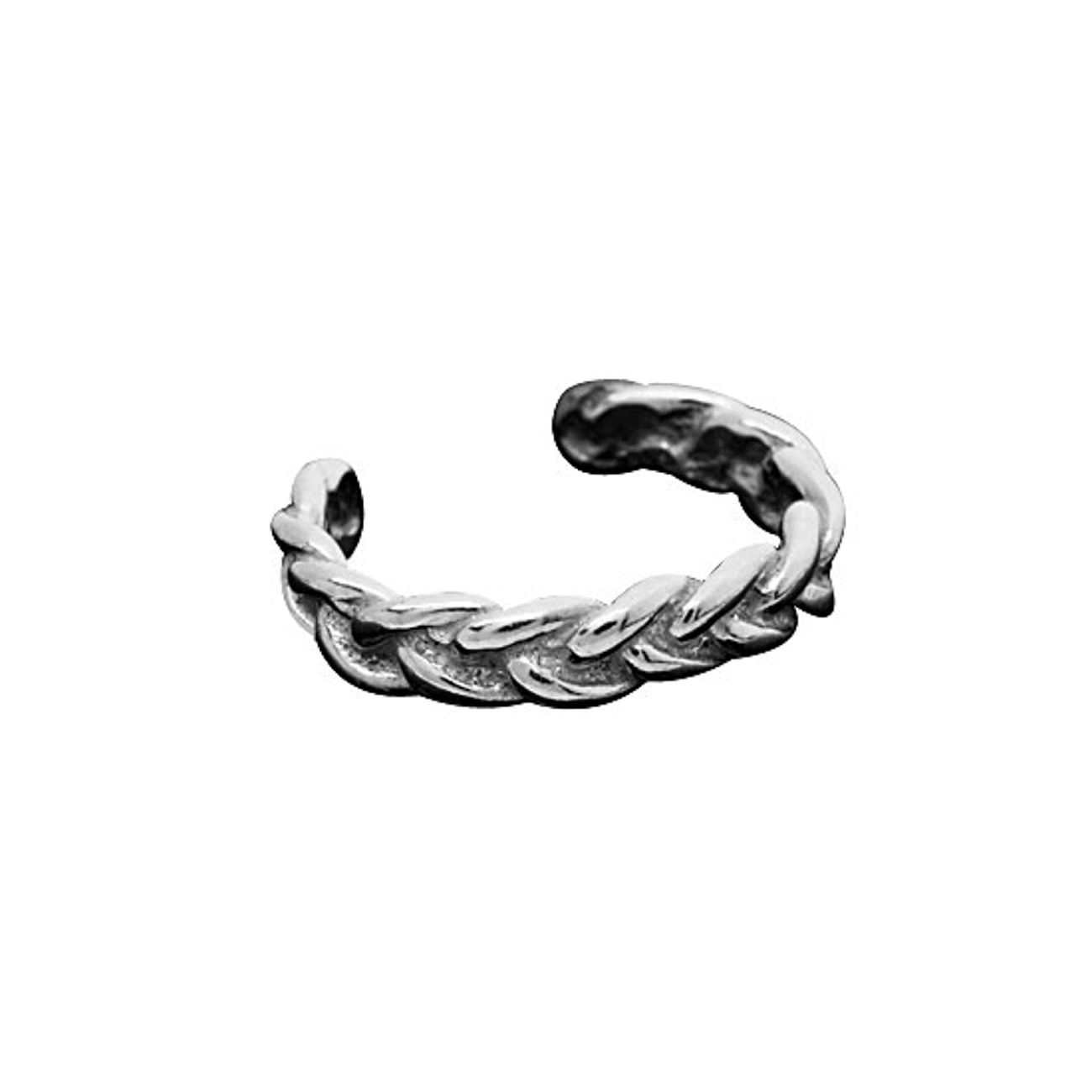 Left Or Right Pierceless Braided Band Ear Cuff Left Or Right Pierceless Braided Band Ear Cuff