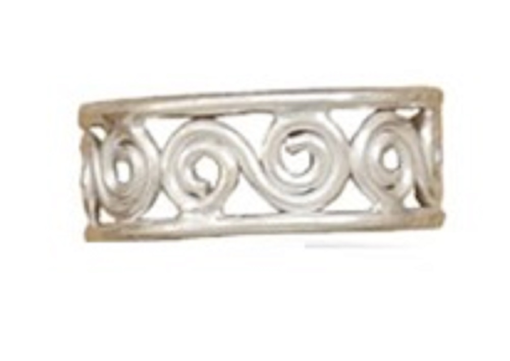 Wired Scroll Band Design Adjustable Toe Ring Wired Scroll Band Design Adjustable Toe Ring