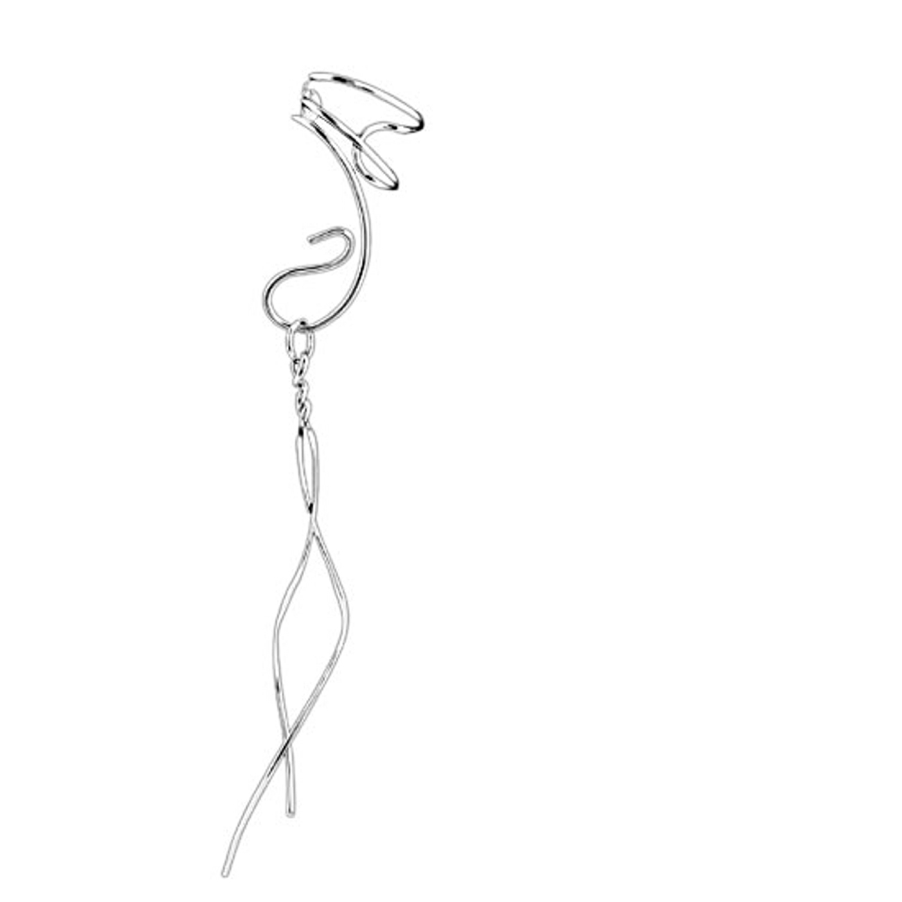 Left Only Dangling Flat Wire Ear Cuff Set Left Only Dangling Flat Wire Ear Cuff Set