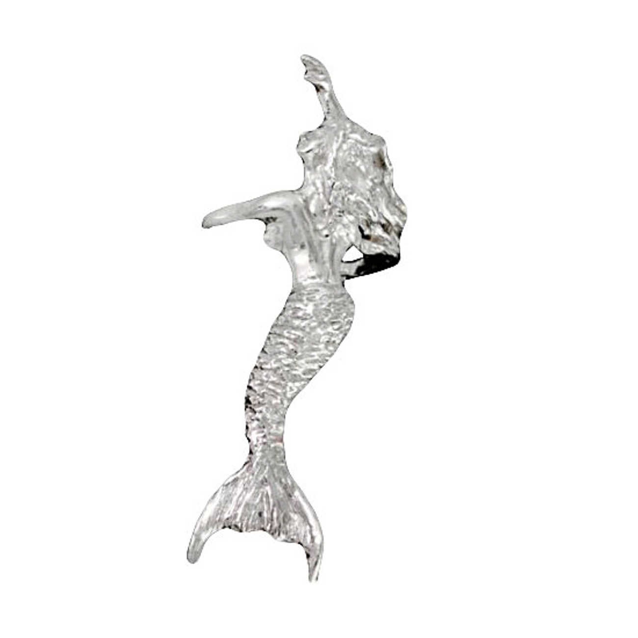 Left Only Exposed Mermaid With Medium Hair Ear Cuff Left Only Exposed Mermaid With Medium Hair Ear Cuff