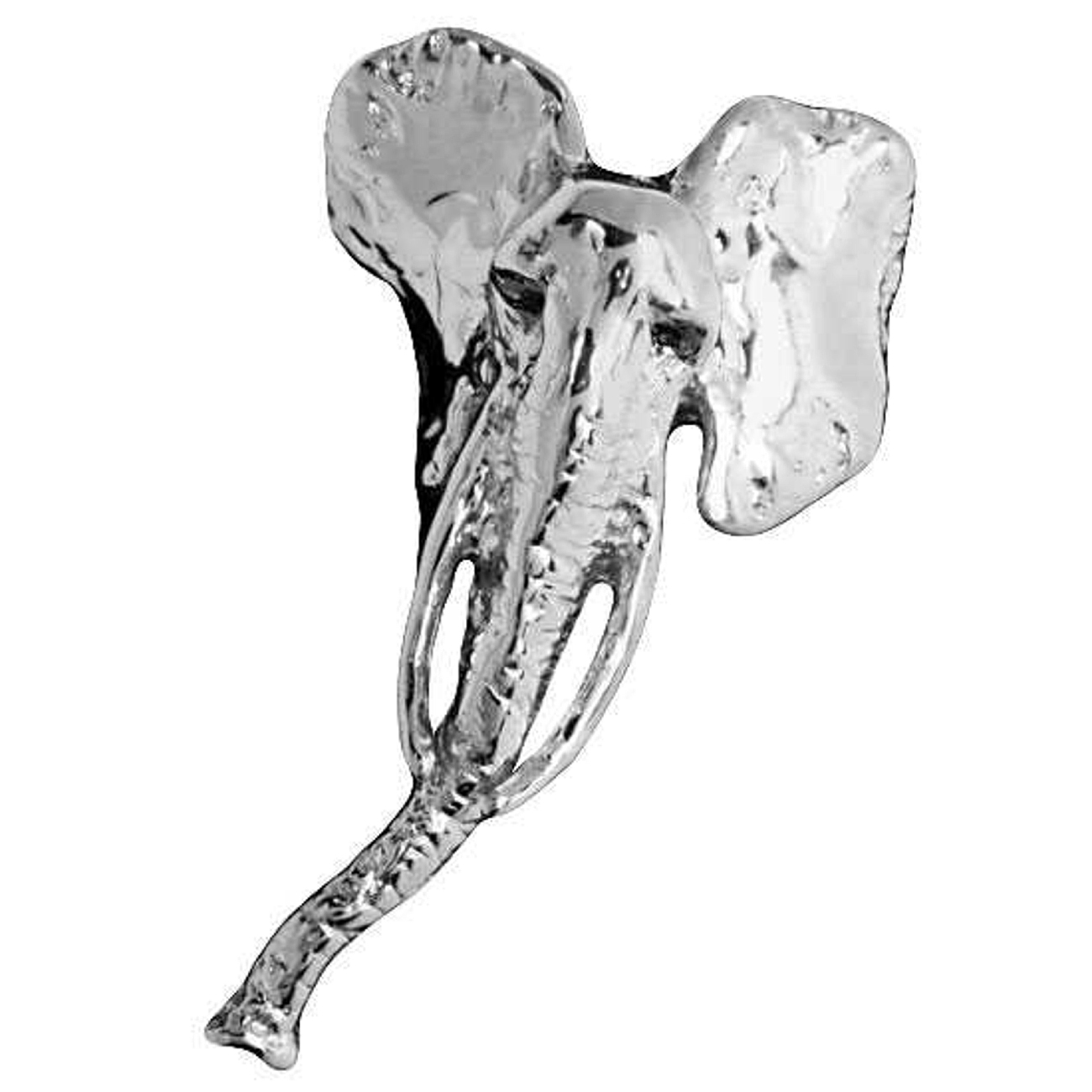 Left Only Pierceless Elephant Head Ear Cuff Wrap Left Only Pierceless Elephant Head Ear Cuff Wrap