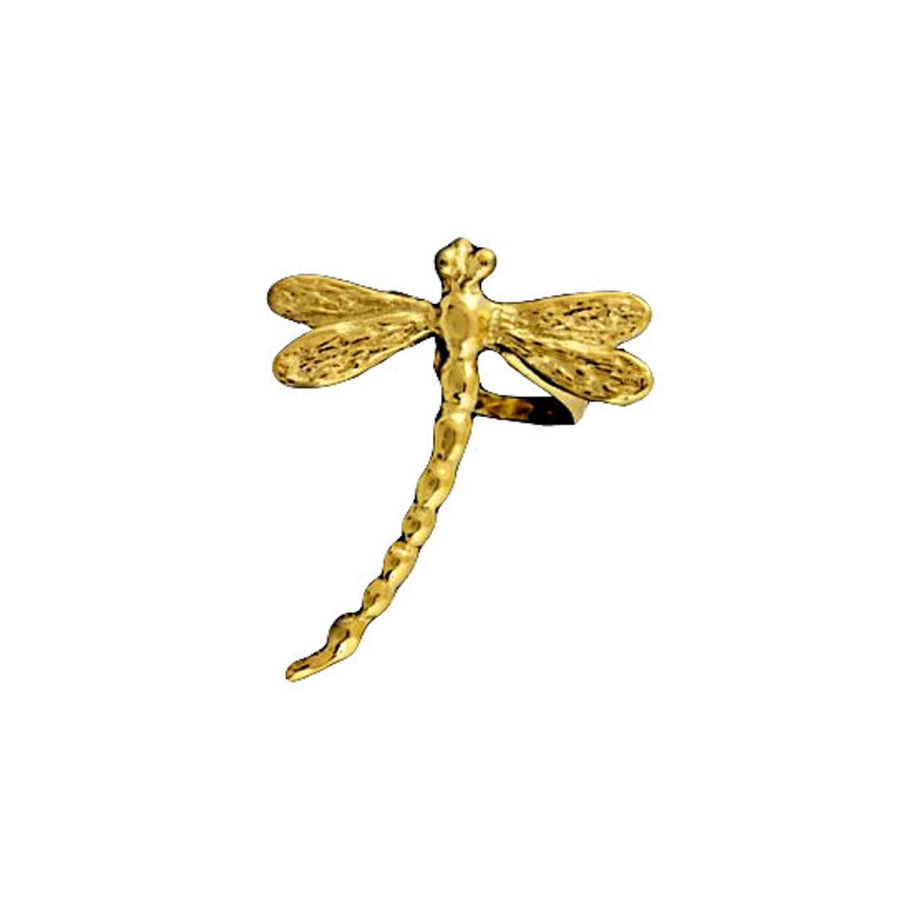 Gold Vermeil Left Only Small Dragonfly Ear Cuff Gold Vermeil Left Only Small Dragonfly Ear Cuff