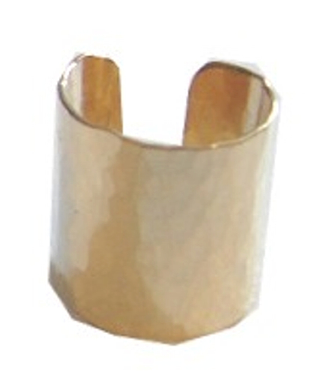 Gold Filled Hammered 9mm Extra Wide Mini Flat Band Upper Ear Cuff Gold Filled Hammered 9mm Extra Wide Mini Flat Band Upper Ear Cuff