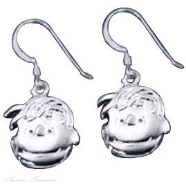 Unique Peanuts Linus Van Pelt French Wire Earrings Unique Peanuts Linus Van Pelt French Wire Earrings