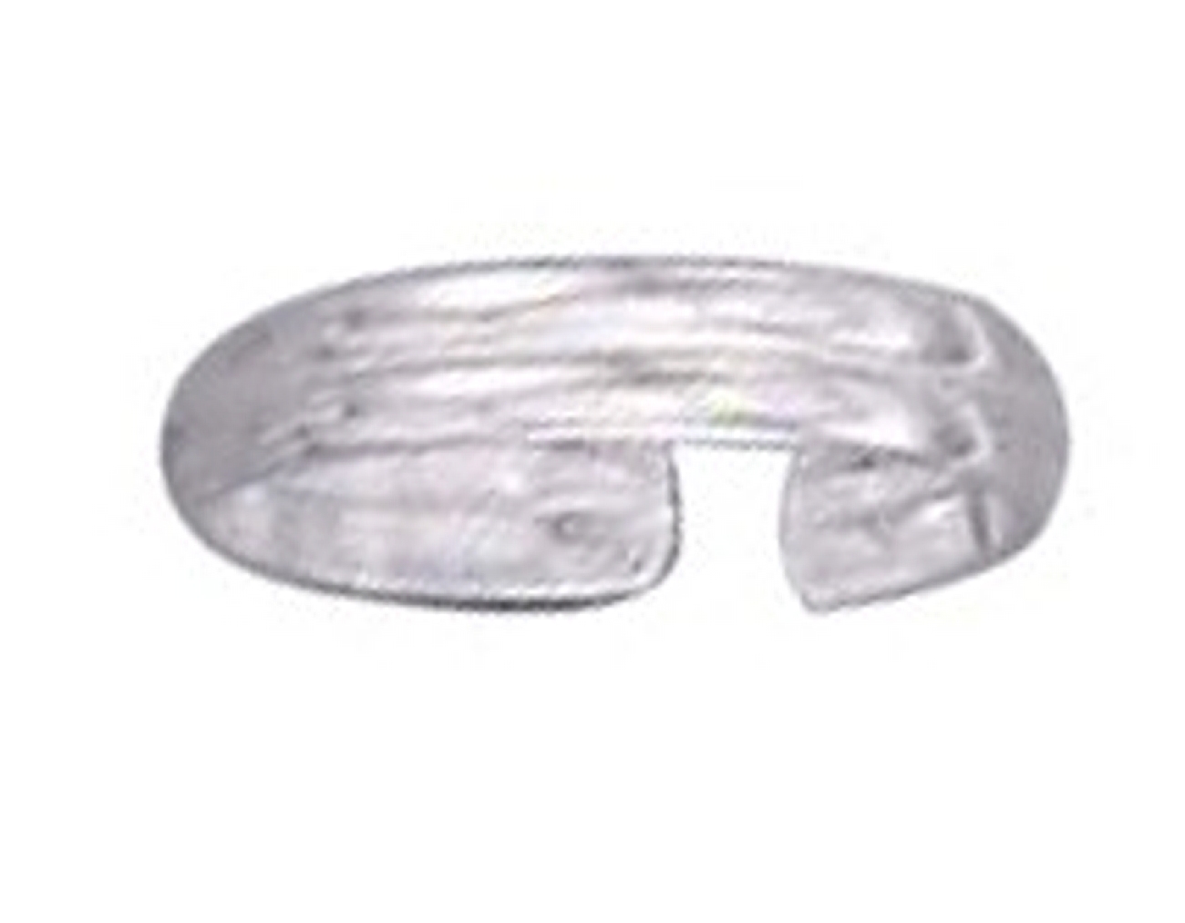 Double Ridges Plain Toe Ring Double Ridges Plain Toe Ring
