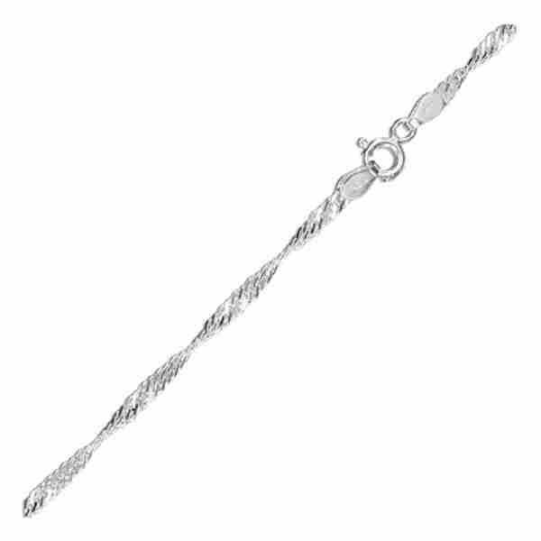 Singapore Chain Anklet Necklace Bracelet 40 Singapore Chain Anklet Necklace Bracelet 40