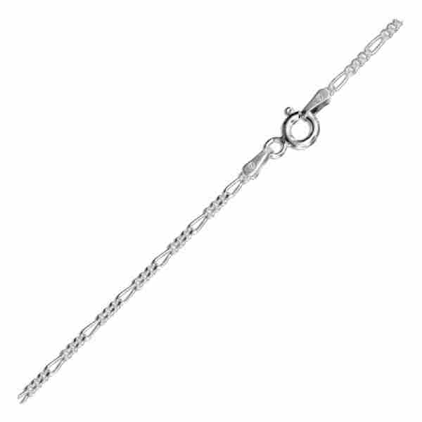 1.5mm Figaro Chain Anklet Necklace Bracelet 1.5mm Figaro Chain Anklet Necklace Bracelet