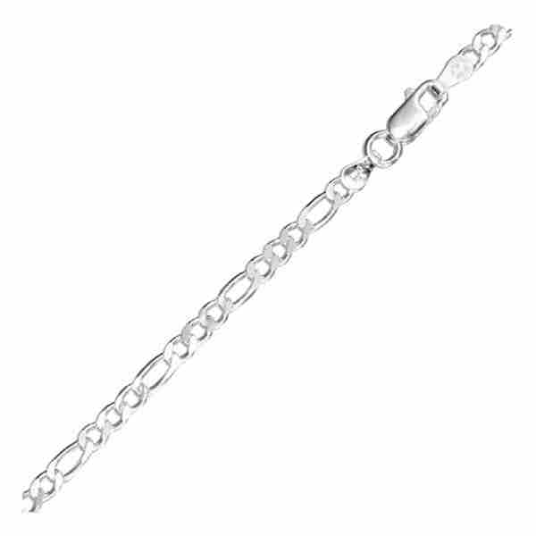 3mm Figaro Chain Anklet Necklace Bracelet 3mm Figaro Chain Anklet Necklace Bracelet