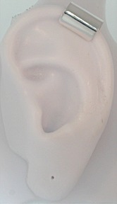Nonpiercing 13mm Extra Wide Mini Flat Band Upper Ear Cuff Nonpiercing 13mm Extra Wide Mini Flat Band Upper Ear Cuff