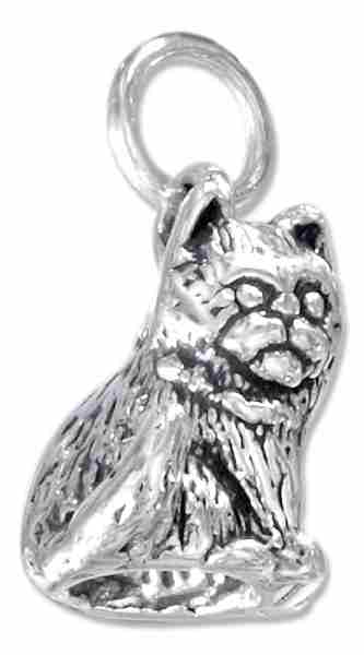 3D Sitting Kitten Cat Charm 3D Sitting Kitten Cat Charm