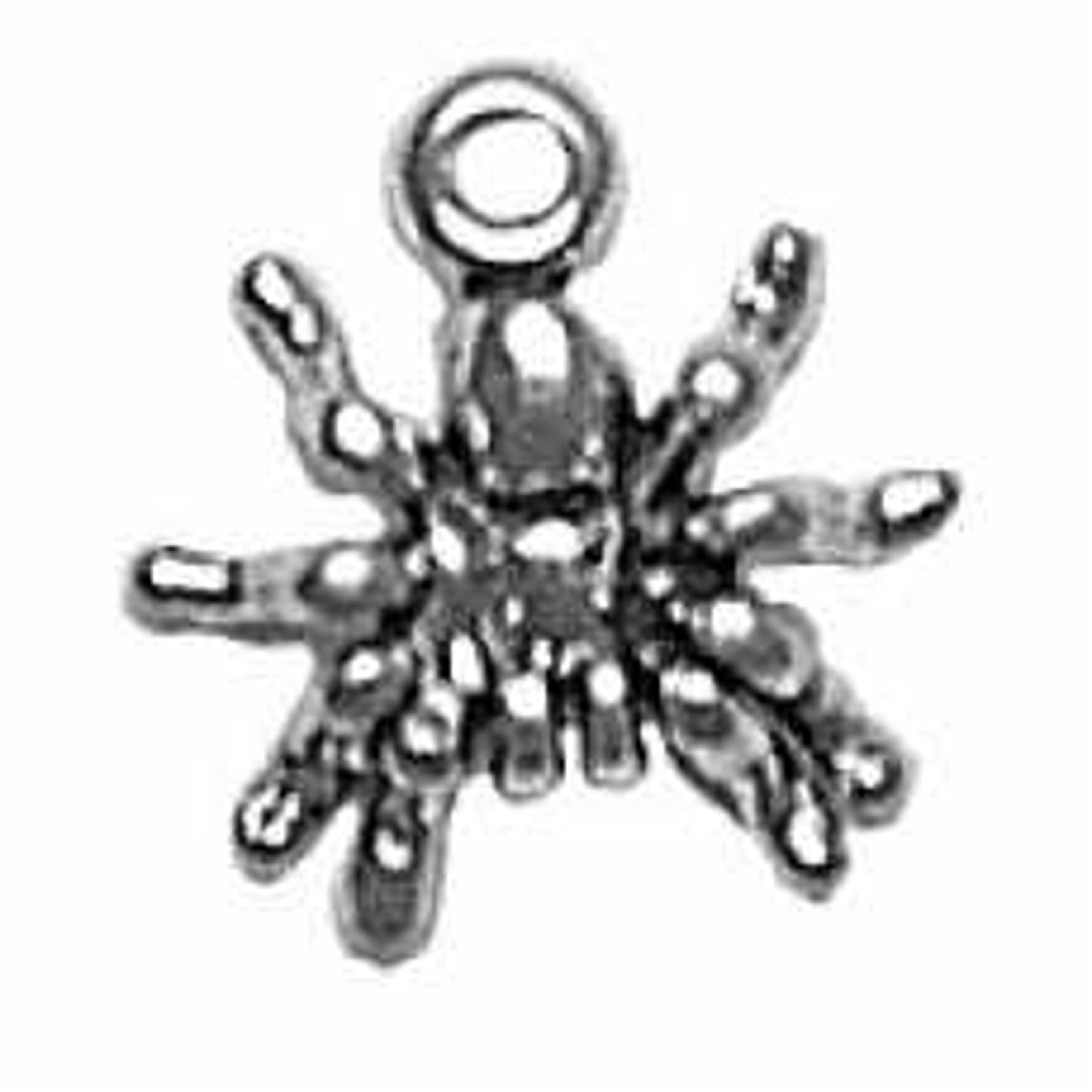 3D Small Eight Legged Spider Charm 3D Small Eight Legged Spider Charm