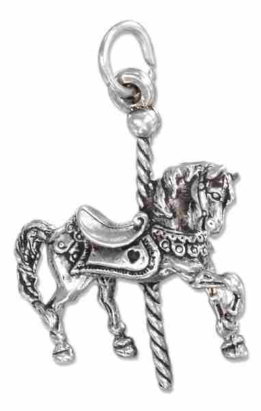 3D Carousel Horse Charm 3D Carousel Horse Charm