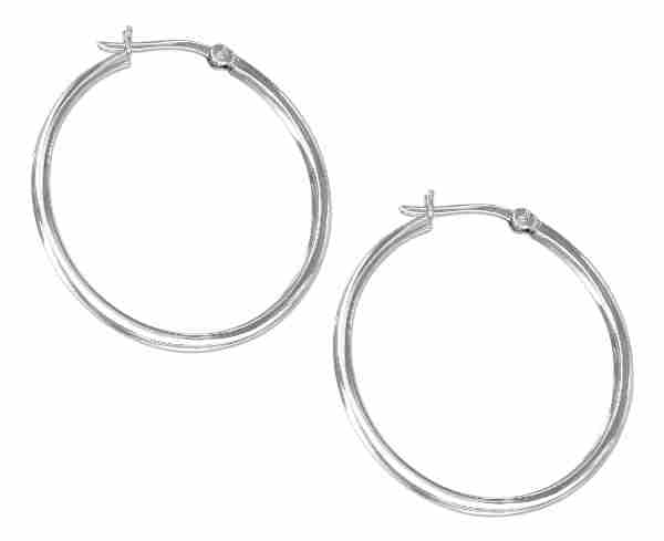 Square Hoop Earrings 40mm Square Hoop Earrings 40mm