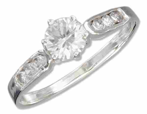 3 Stone Cubic Zirconia Ring 3 Stone Cubic Zirconia Ring