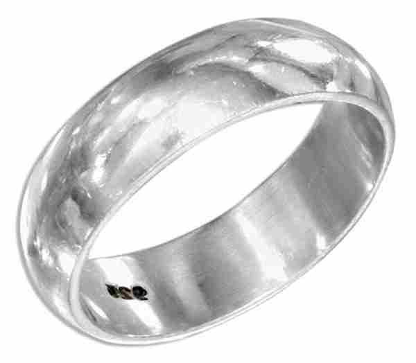Unisex Wedding Band Ring 6mm Unisex Wedding Band Ring 6mm