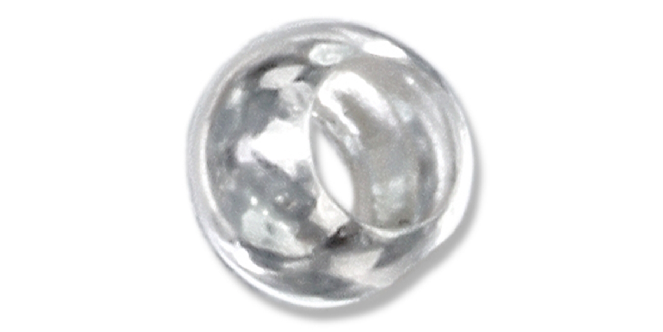 6mm Round High Polished Spacer Bead Pendant Separator 6mm Round High Polished Spacer Bead Pendant Separator