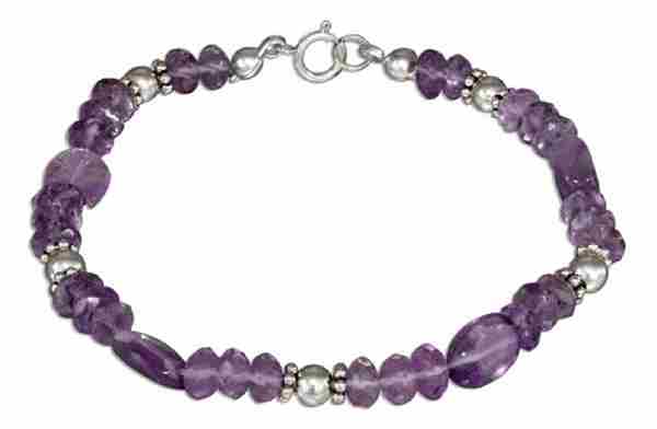 Sterling Silver Amethyst Jewelry