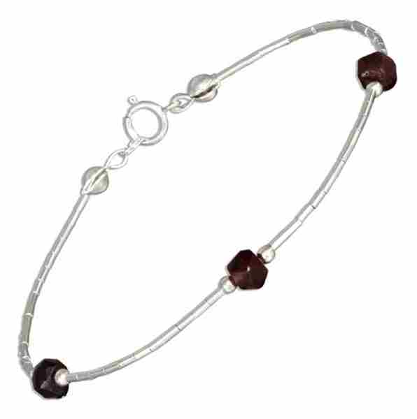 Garnet Chip Bracelet Garnet Chip Bracelet