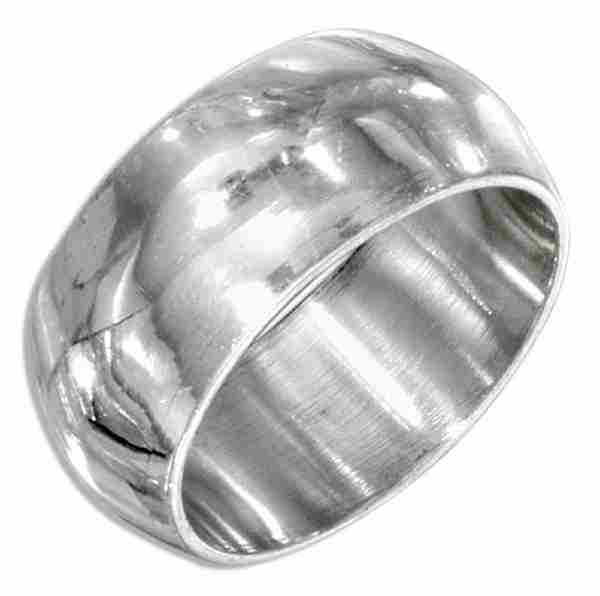 Unisex 8mm High Polished Wide Band Ring Unisex 8mm High Polished Wide Band Ring