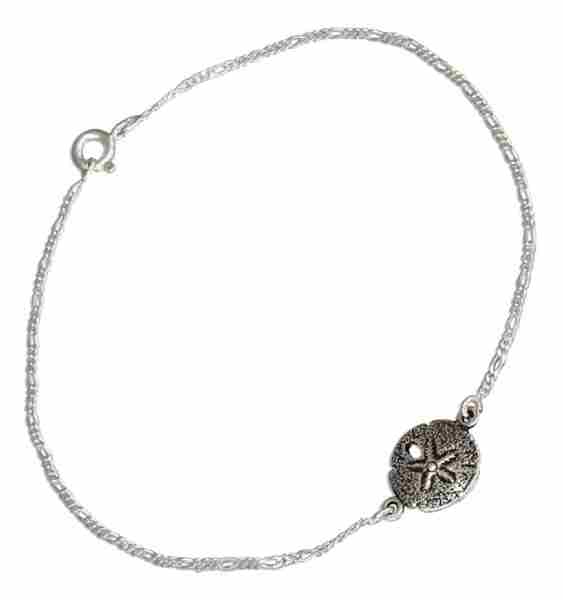 9" Sand Dollar Ankle Bracelet 9" Sand Dollar Ankle Bracelet