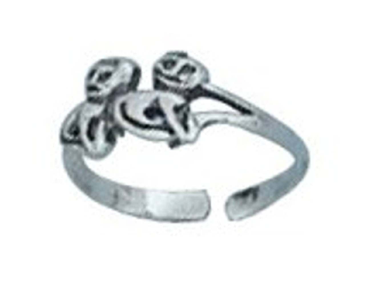 Two 2 Cats Toe Ring Two 2 Cats Toe Ring