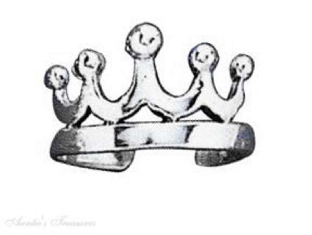 Adjustable Princess Crown Toe Ring Adjustable Princess Crown Toe Ring